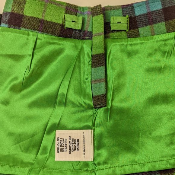 Gap Kids Green Plaid Skirt Size 8 - Picture 8 of 12